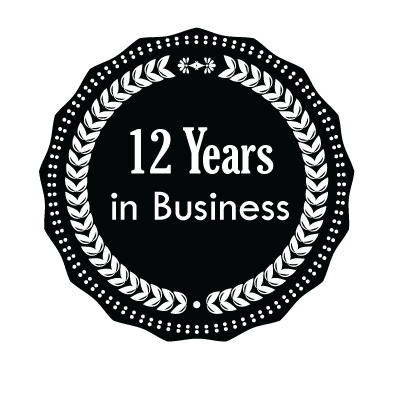 12 Years in Business